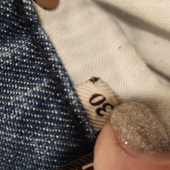 7 For All Mankind Light Blue "Rickie" Distressed Boyfriend Jeans Size 30! - Picture 7 of 15